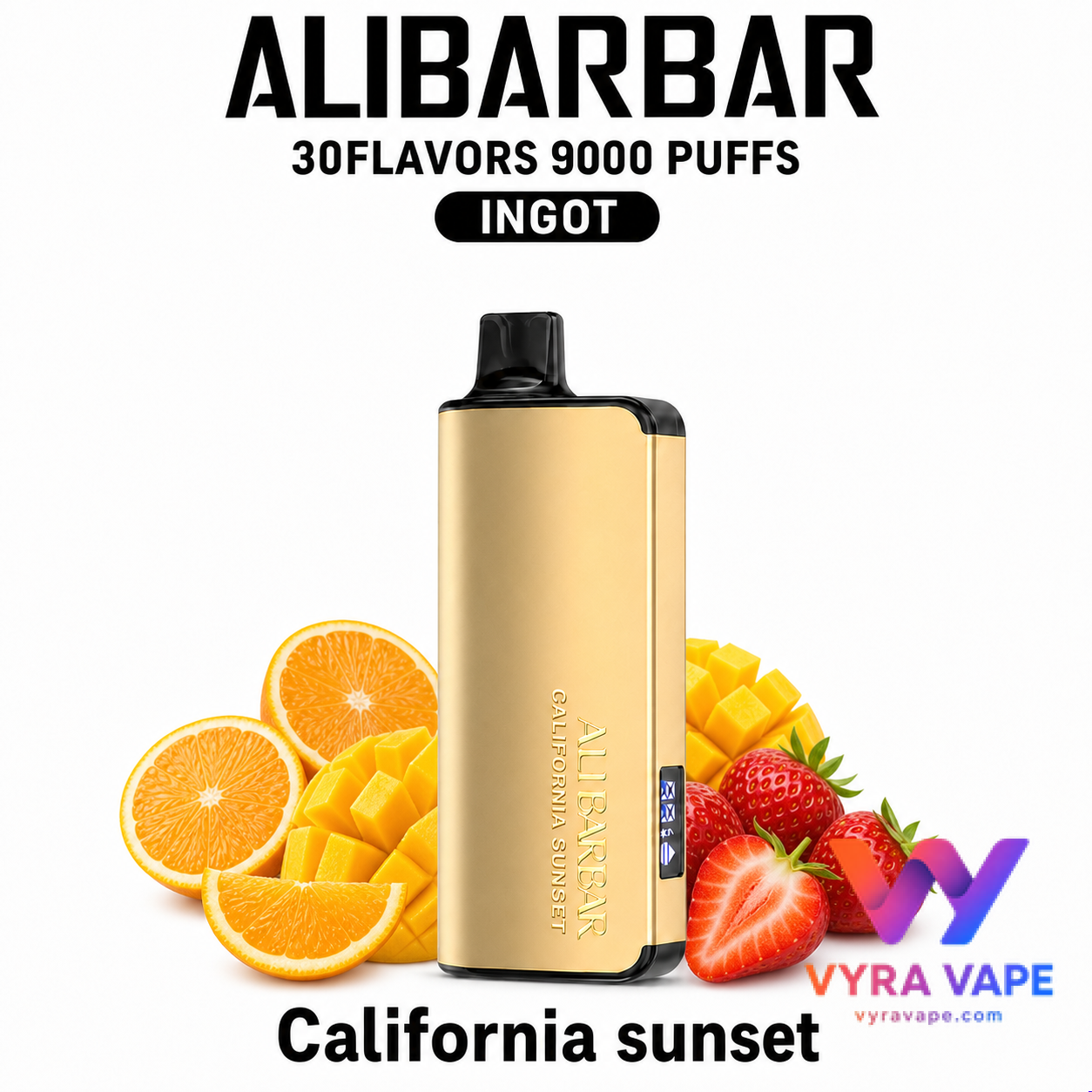 alibarbar-california-sunset ALIBARBAR INGOT 9000 — California Sunset - Image 1